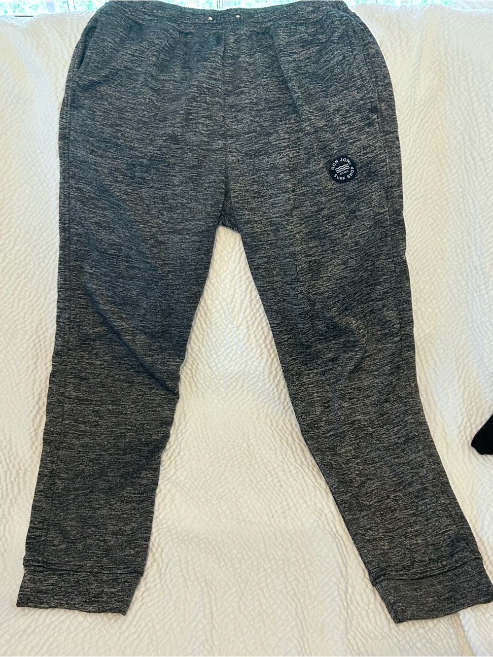 Boys' Heather Gray Jogger Sweatpants - Unbranded